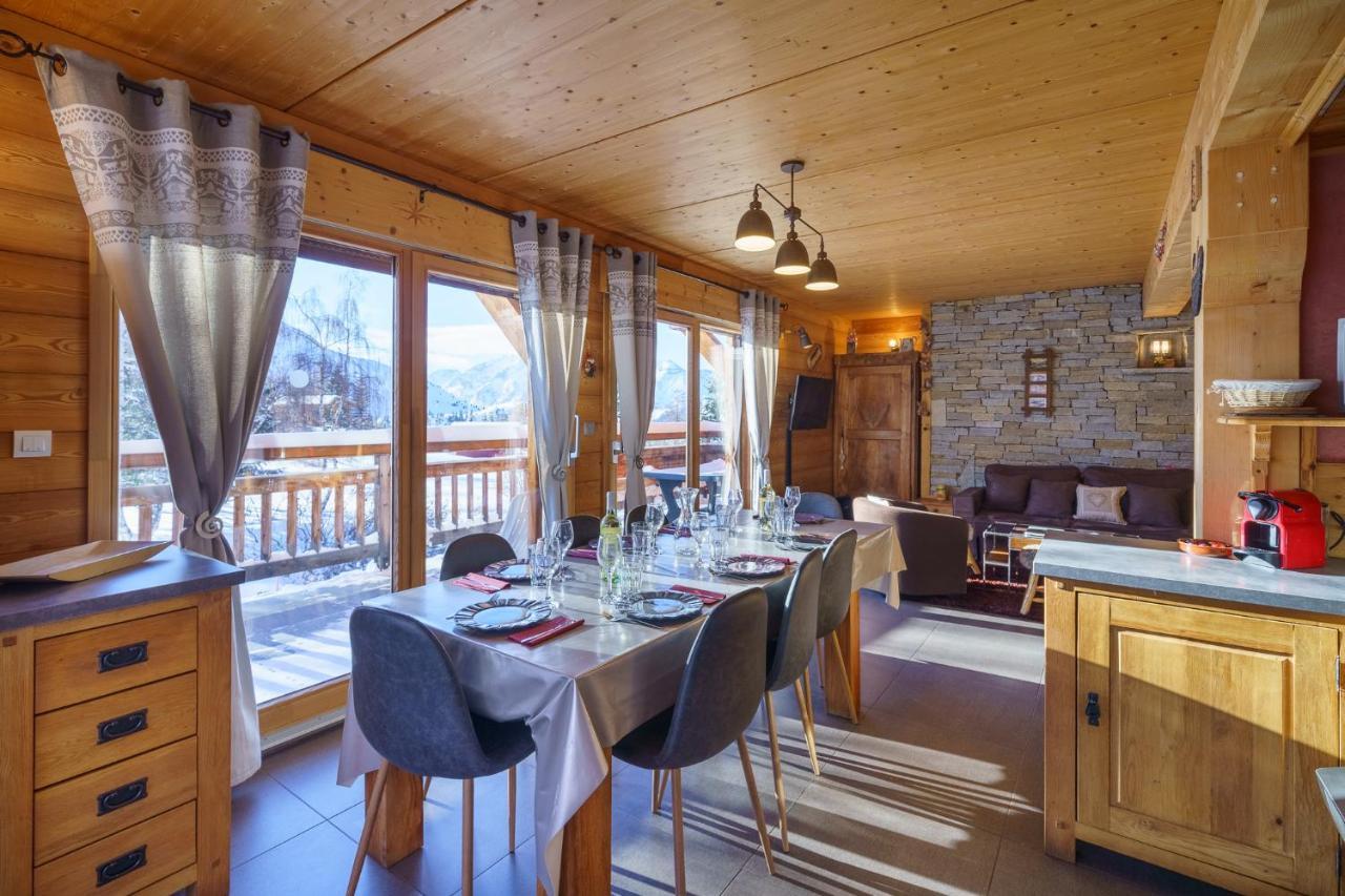 Les Balcons Du Golf Villa Alpe d'Huez Buitenkant foto