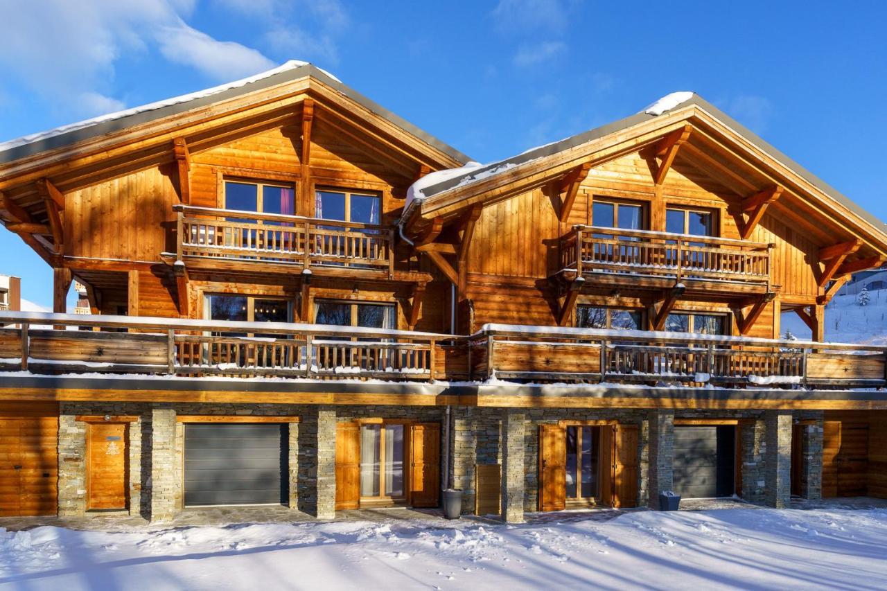 Les Balcons Du Golf Villa Alpe d'Huez Buitenkant foto