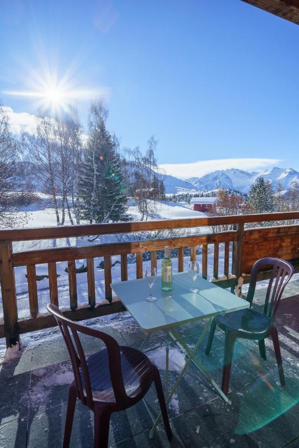 Les Balcons Du Golf Villa Alpe d'Huez Buitenkant foto