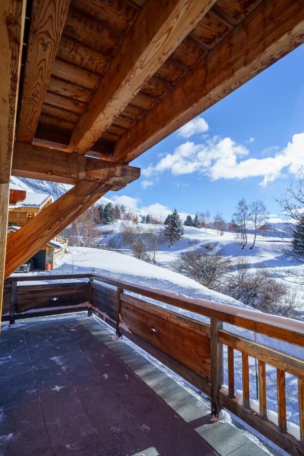 Les Balcons Du Golf Villa Alpe d'Huez Buitenkant foto