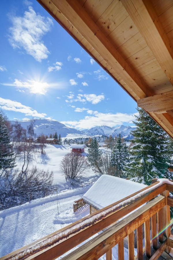 Les Balcons Du Golf Villa Alpe d'Huez Buitenkant foto